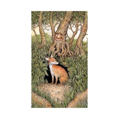 Fox Den Print - By Brett Miley Art