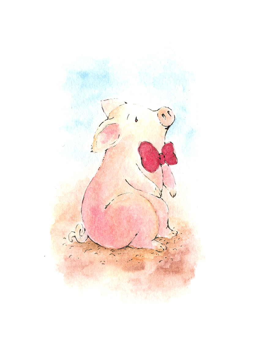 Pig in a Bow Tie - Image 2
