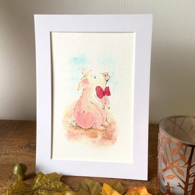 Pig in a Bow Tie