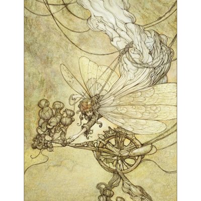 Silk Fairy Art by Brett Miley 2023